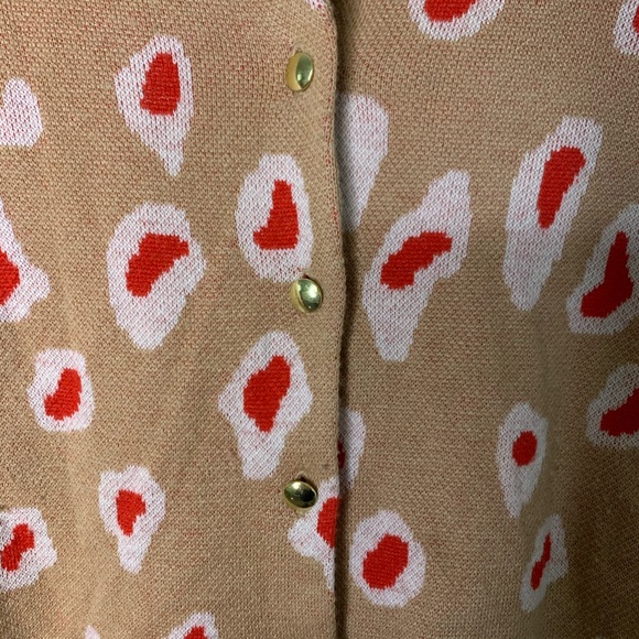 SOLD Banana Republic cream leopard print cardigan - Picture 7 of 8